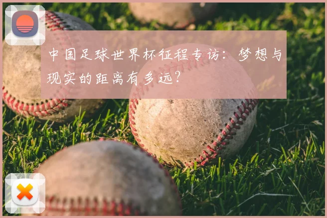 中国足球世界杯征程专访：梦想与现实的距离有多远？